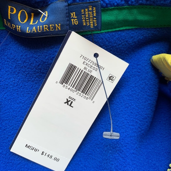 Polo Ralph Lauren Respect Wildlife Fleece Half Zip - Picture 6 of 7